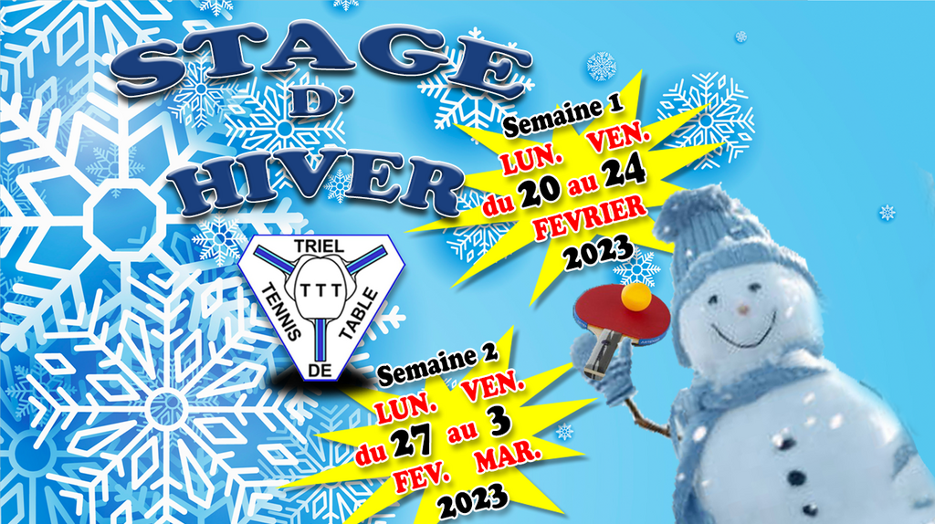 Stage d'Hiver 2023