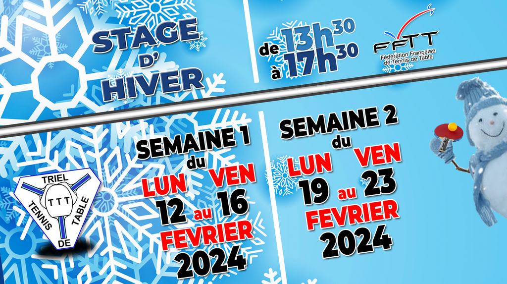 [Stage] Stage d'Hiver