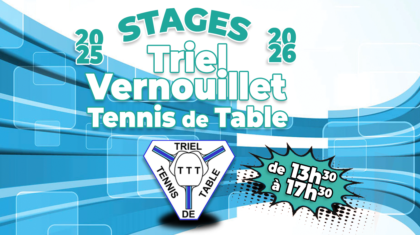 Programme des Stages - Saison 2025/2026