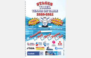 Programme des Stages - Saison 2020/2021