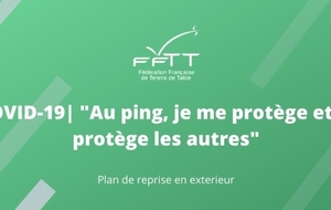 [FFTT] Pour une reprise du Ping en extérieur