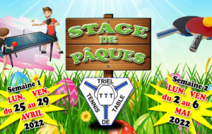 Stage de Pâques 2022