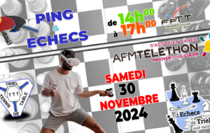 [Téléthon] Ping &amp; Echec 2024