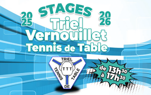 Programme des Stages - Saison 2025/2026