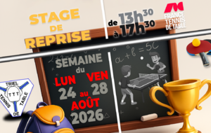 [Stage] Stage de Reprise
