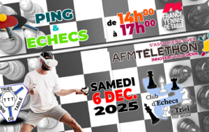 [Téléthon] Ping &amp; Echec 2025