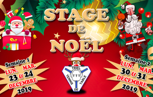 Stage de Noël 2019 - Semaine 1