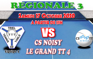 [R3.1] {Reporté} Triel TT 1 vs CS Noisy Le Grand TT 4