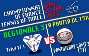 [PR] Triel TT 1 F vs Corbeil-Essonne AS TT 3