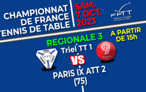 [R3] Triel TT 1 vs Paris IX ATT 2