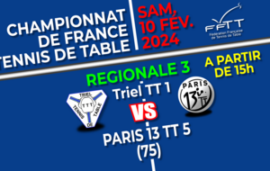 [R3] Triel TT 1 vs Paris 13 TT 5