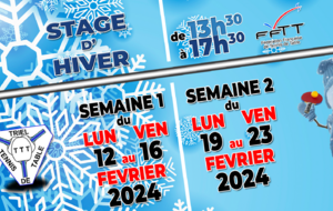 [Stage] Stage d'Hiver - Semaine 1