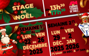 [Stage] Stage de Noël - Semaine 1