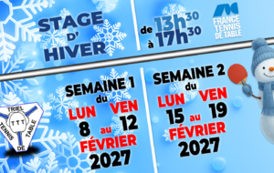 [Stage] Stage d'Hiver - Semaine 1