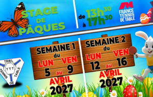 [Stage] Stage de Pâques - Semaine 1
