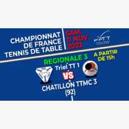[R3] Triel TT 1 vs Châtillon TTMC 3