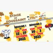 [Stage] Stage de Toussaint - Semaine 1