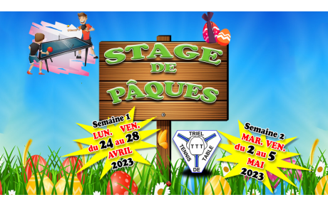 Stage de Pâques 2023