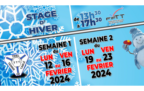 [Stage] Stage d'Hiver