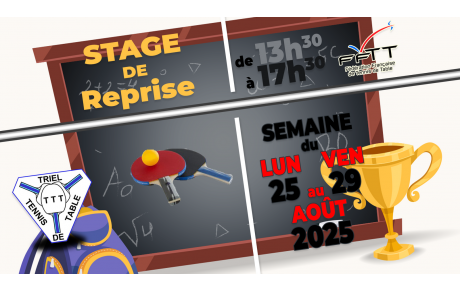[Stage] Stage de Reprise