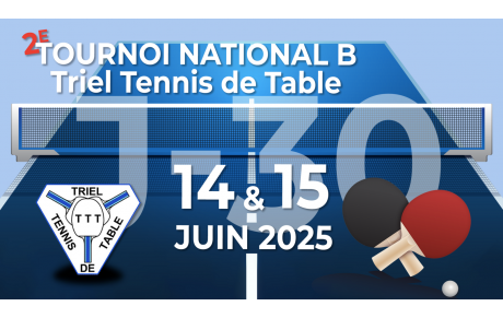 J-30 - 2e Tournoi National B Triel TT