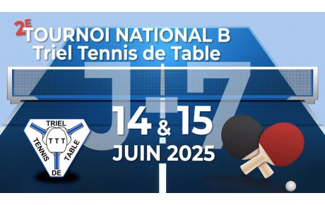 J-7 - 2e Tournoi National B Triel TT