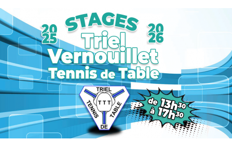 Programme des Stages - Saison 2025/2026