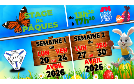[Stage] Stage de Pâques