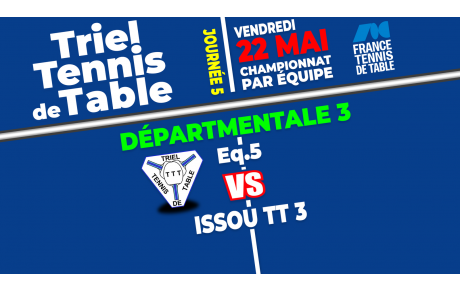[D3] Equipe 5 - Match décalé 5e Journée - Phase 2